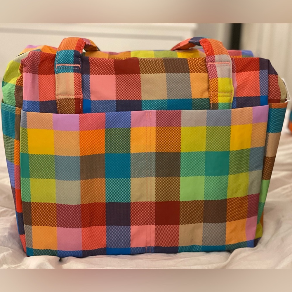 BAGGU Madras x Urban Outfitters SCCO Small Cloud Carry On Bag